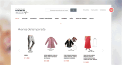 Desktop Screenshot of dismoda.cl